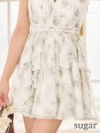 アイボリーxブラック　モデル：うづきふうか　身長：152cm　着用サイズ：Sサイズ