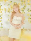 画像47: 【NENE/関西コレクション着用】sugarコラボカラー・XSサイズあり【ROBE de FLEURS/ローブドフルール】ビジューリボンライン/ スパーク/ セットアップ/ タイト/ ミニドレス/ キャバドレス[OF2] (47)