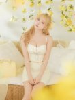 画像33: sugarコラボカラー・XSサイズあり【ROBE de FLEURS/ローブドフルール】ビジューリボンライン/ スパーク/ セットアップ/ タイト/ ミニドレス/ キャバドレス[OF2] (33)