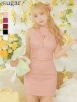 画像25: XSサイズあり【ROBE de FLEURS/ローブドフルール】ハートスタッズ/ バストジップ/ セットアップ/ タイト/ ミニドレス/ キャバドレス[OF2]【一部予約商品/6月上旬発送予定】 (25)