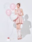 ピンク　モデル：明日花キララ　身長162cm　着用サイズ：Sサイズ