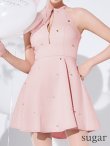 ピンク　モデル：明日花キララ　身長162cm　着用サイズ：Sサイズ