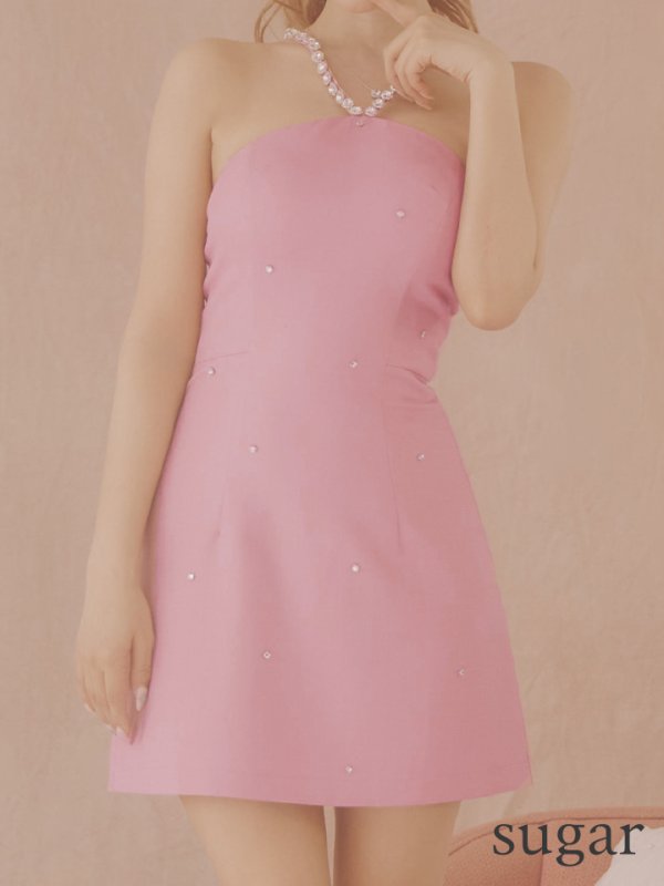 ピンク モデル:三上悠亜 身長:159cm 着用サイズ:Sサイズ