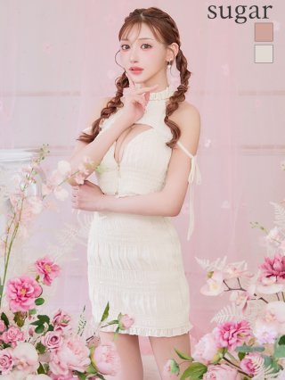 fm3461 花　ローブドフルール　Sugarキャバドレスワンピース キャバドレス・ミニドレス通販はsugar 【ROBE de FLEURS