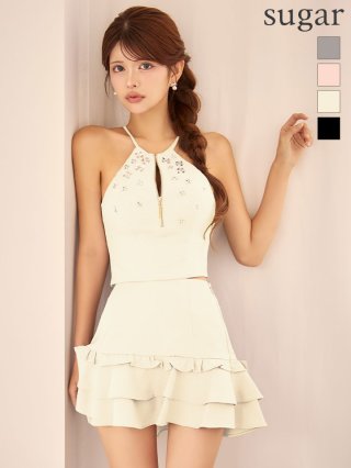 キャバドレス・ミニドレス通販はsugar 【ROBE de FLEURS