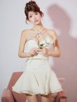 アイボリー モデル：まりん　身長：164cm　着用サイズ：Sサイズ