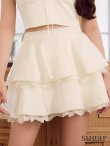 アイボリー モデル：星羽　身長：161cm　着用サイズ：Sサイズ
