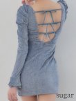 ブルー　モデル：れみれみ　身長：163cm　着用サイズ：Sサイズ
