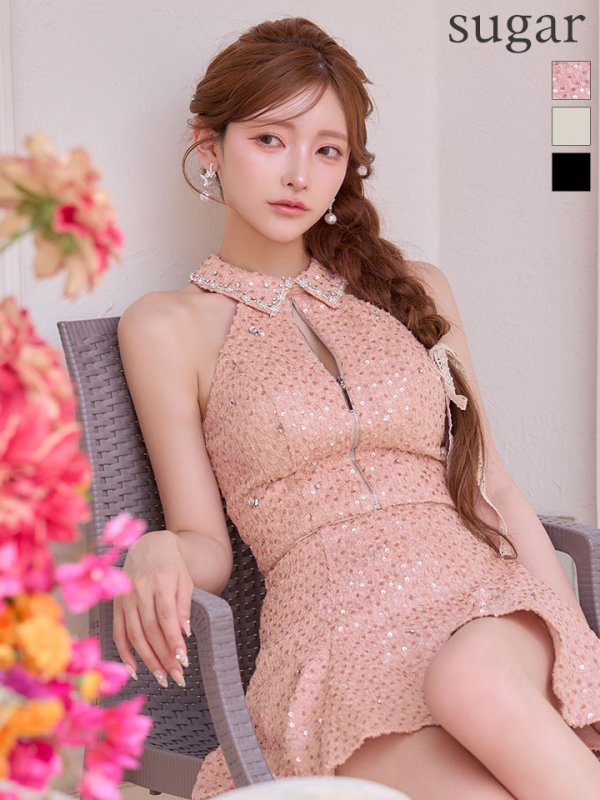 ピンク　モデル：まみ　身長：161cm　着用サイズ：Sサイズ