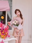 ピンク　モデル：まみ　身長：161cm　着用サイズ：Sサイズ