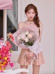 ピンク　モデル：まみ　身長：161cm　着用サイズ：Sサイズ