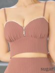 ピンク　モデル：三上悠亜　身長：159cm　着用サイズ：Sサイズ