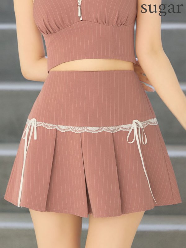 ピンク　モデル：三上悠亜　身長：159cm　着用サイズ：Sサイズ