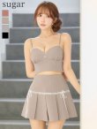 ベージュ　モデル：三上悠亜　身長：159cm　着用サイズ：Sサイズ