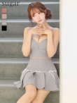グレー　モデル：三上悠亜　身長：159cm　着用サイズ：Sサイズ