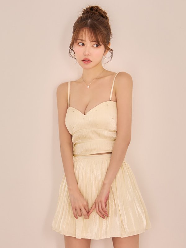 アイボリー　モデル：ゆめ　身長：160cm　着用サイズ：Sサイズ