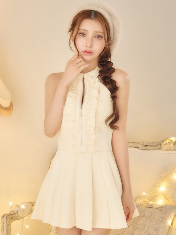 アイボリー　モデル：ももか　身長：156cm　着用サイズ：Sサイズ