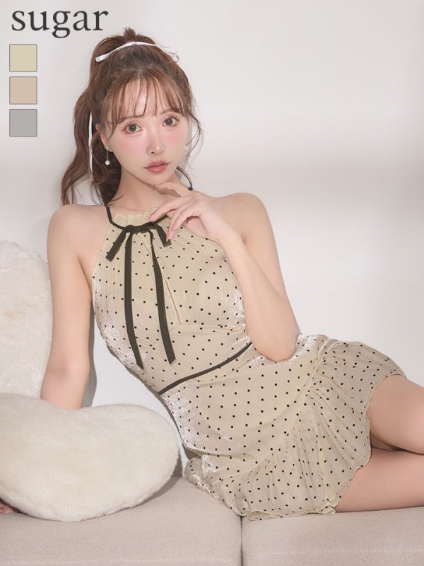 グレージュ　モデル：三上悠亜　身長：159cm　着用サイズ：Sサイズ