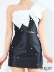 ブラック モデル：三上悠亜　身長：159cm　着用サイズ：Sサイズ