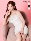 ホワイト　モデル：明日花キララ　身長：162cm 着用サイズ：Sサイズ