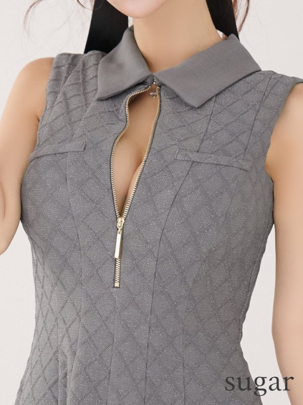 グレー モデル：まりん　身長：164cm　着用サイズ：Sサイズ