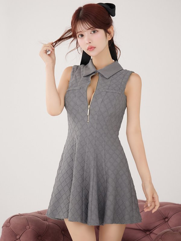 グレー モデル：まりん　身長：164cm　着用サイズ：Sサイズ