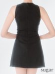 ブラック モデル：明日花キララ　身長：162cm　着用サイズ：Sサイズ