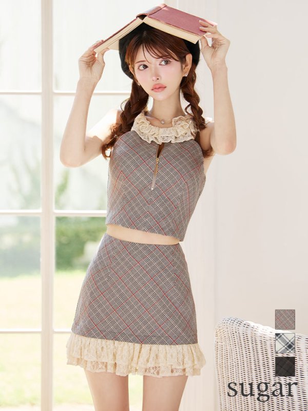 グレー モデル：まりん　身長：164cm　着用サイズ：Sサイズ