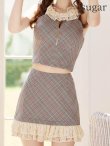 グレー モデル：まりん　身長：164cm　着用サイズ：Sサイズ