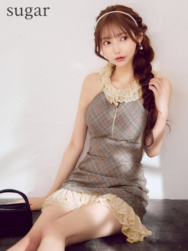 グレー　モデル：まみ　身長：1610cm　着用サイズ：Sサイズ