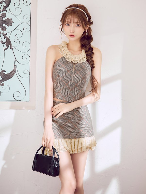 グレー　モデル：まみ　身長：1610cm　着用サイズ：Sサイズ