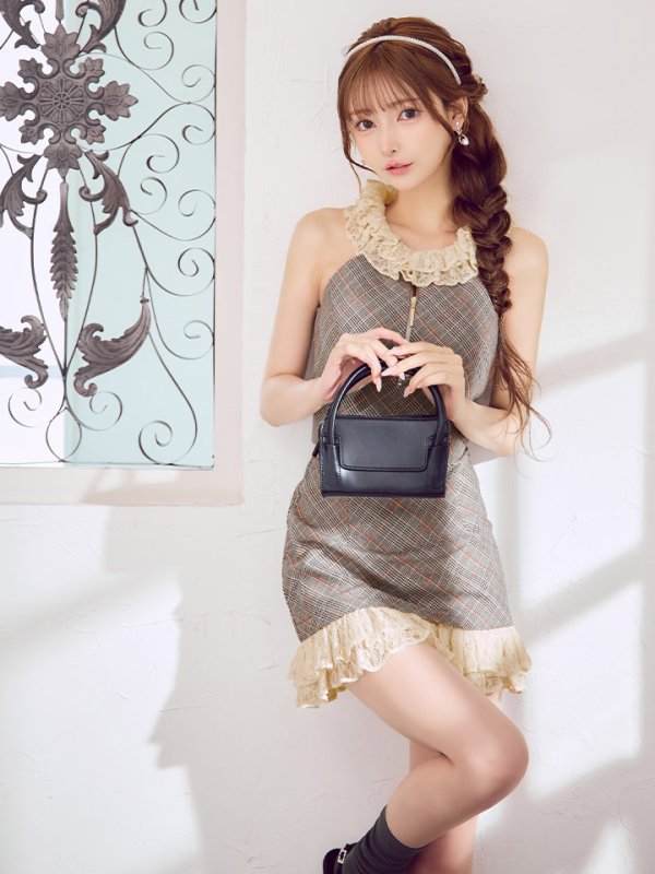 グレー　モデル：まみ　身長：1610cm　着用サイズ：Sサイズ