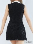 ブラック　モデル：三上悠亜　身長：159cm　着用サイズ：Sサイズ