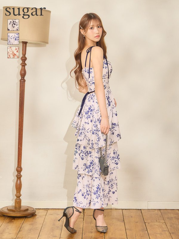 ブルー　モデル：まいか　身長：165cm　着用サイズ：Sサイズ