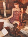 ブラウン　モデル：三上悠亜　身長：159cm　着用サイズ：Sサイズ