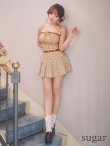 ベージュ　モデル：三上悠亜　身長：159cm　着用サイズ：Sサイズ