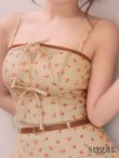 ベージュ　モデル：三上悠亜　身長：159cm　着用サイズ：Sサイズ