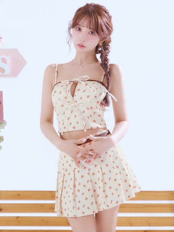 ピンク　モデル：三上悠亜　身長：159cm　着用サイズ：Sサイズ