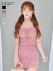 ピンク　モデル：三上悠亜　身長：159cm　着用サイズ：Sサイズ