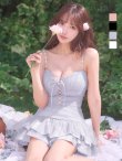 ブルー　モデル：三上悠亜　身長：159cm　着用サイズ：Sサイズ