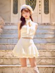 アイボリー　モデル：飛鳥　身長：160cm　着用サイズ：Sサイズ