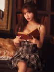 ブラウン　モデル：三上悠亜　身長：159cm　着用サイズ：Sサイズ