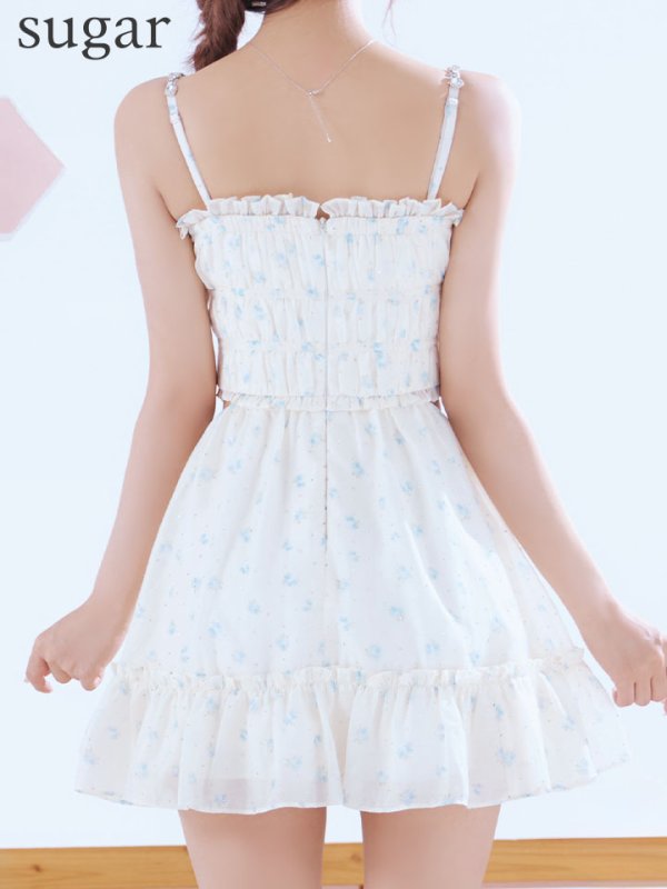 ブルー　モデル：三上悠亜　身長：159cm　着用サイズ：Sサイズ