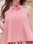 ピンク　モデル：天海りこ　身長：156cm　着用サイズ：Sサイズ