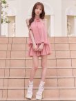 ピンク　モデル：天海りこ　身長：156cm　着用サイズ：Sサイズ