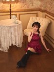 レッド　モデル：羽澄まり　身長：158cm　着用サイズ：Sサイズ