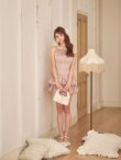 ピンクベージュ　モデル：飛鳥　身長：160cm　着用サイズ：Sサイズ
