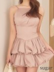 ピンクベージュ　モデル：飛鳥　身長：160cm　着用サイズ：Sサイズ
