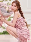 ピンク モデル：まみ 身長161cm　着用サイズ：Sサイズ
