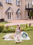 ネイビー　モデル：まみ　身長：160cm　着用サイズ：Sサイズ